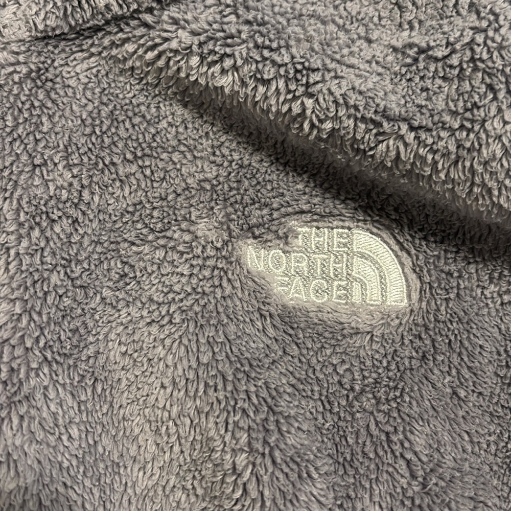 The North Face Women's Osito full-zip fleece jacket in a grey  size large - Picture 3 of 12